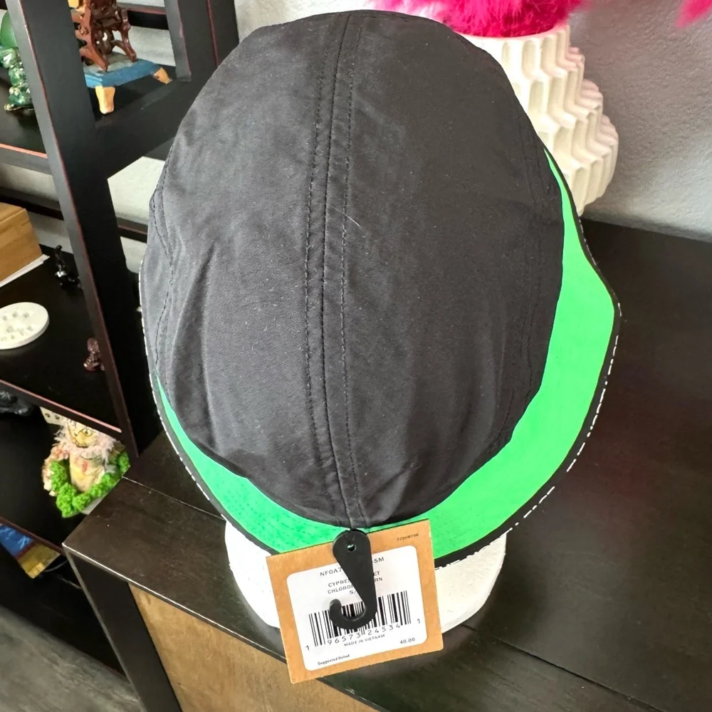 North Face Cypress Nylon Bucket Hat Chlorophyll Green